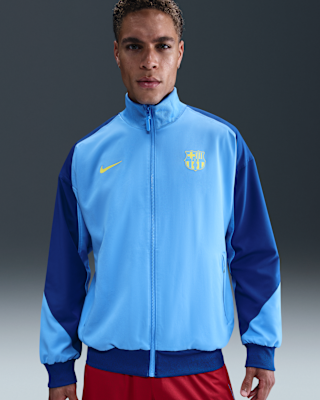 FC Barcelona Strike Fourth Men's Nike Dri-FIT Soccer Anthem Jacket